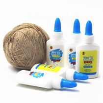 White Glue white latex handmade woodworking glue white glue student diy model sticker washable safe and non-toxic