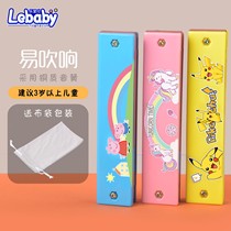 Baby 16 Holes Harmonica Children Toys Beginners Mouth Organ Musical Instruments Kindergarten Mens Whistles Whistles Gifts