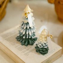 Christmas tree candle aromatherapy fragrance gift box ornaments handmade creative Christmas gift with hand gift birthday gift