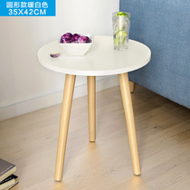 Home Balcony Simple Table Modern Nordic Mini Few Sides Small Round Bedside Tea Table Brief Corner A Few Creative Sofas