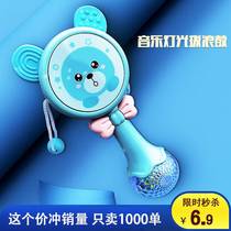 Newborn baby music rattle can bite old-fashioned toys educational early education 3-6 months or more baby 1 year old