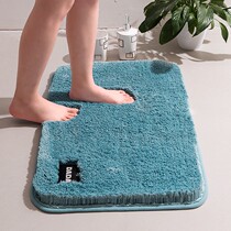 Bathroom door mats bathroom toilet carpets water-absorbing quick-drying door mats foot mats into the door household non-slip floor towel