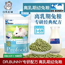 DR BUNNY Rabbit Doctor Away From Dairy Rabbit Grain DR315 Young Rabbit First Born Rabbit Grain Feed Full Moon Main Grain 500g