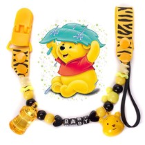 Baby pacifier chain baby gum anti-drop chain pacifier clip bite bag toy anti-drop rope adjustable