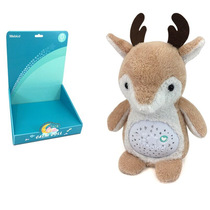 Plush appease doll Music light projection baby pillow doll childrens toy newborn baby gift