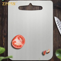 ZPPSN pure titanium cutting board antibacterial and mildew-proof household kitchen thickened double-sided fruit case chopping board kitchen and panel