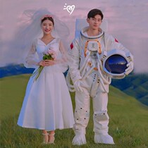 Jin Fan astronaut spacesuit children spaceman costume simulation wedding photo doll Cartoon Doll costume