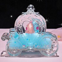 Shaking sound Net red cartoon Group floating hourglass timing ornaments pumpkin car oil drops pen liquid quicksand toy