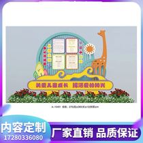 Outdoor stainless steel bulletin board bulletin board paint billboard campus bulletin board wall sign display board