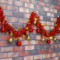 Decorative Coloured Strips Plus Rough Vines Strip Mall Opening Event Lajo Nursery School Classroom Decoration Ambience Placement of wool strips