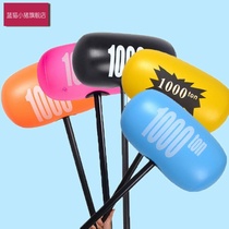 Large inflatable hammer black thousand tons hammer children beat toys big thousand tons hammer balloon activities funny punishment props