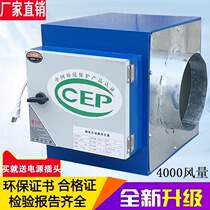 Oil fume purifier 4000 air volume restaurant small kitchen barbecue purifier commercial catering filter