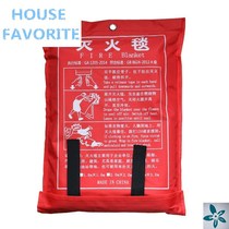 Special Chinese and English red outer packaging bag for fire fighting blanket high quality and large quantity