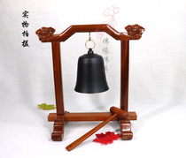 Buddhist Hall of the Temple Buddhist Buddhist Temple Taiwan boutique suspension bell frame plus 4-inch pure copper small hanging bell imperium bell shelf ground bell plate