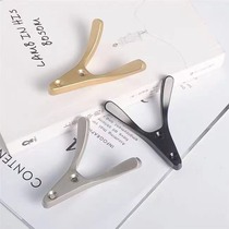 Clothing Hook Lamb Corner Clothing Hook Brief Conjoined Single Hook Clothes Hook Wall Hooks Into The Door Shoe Cabinet Hooks Metal