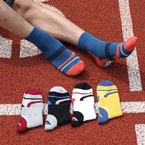 Mens socks cotton sports socks badminton socks deodorant running socks autumn sweat absorption breathable cotton socks