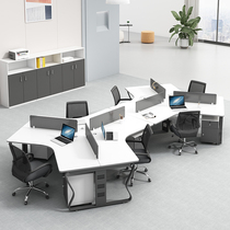 Office Desk Brief Hyundai 3 6 Peoples Desk Staff Desk Desk Chair Composition Station