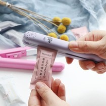 Mooncake sealing machine baking snowflake shortbread dry candy heating mini hand-pressed snack plastic packaging bag sealer