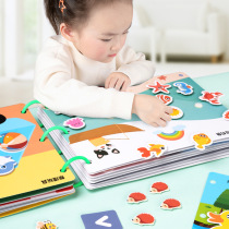 Boob book early to teach baby to tear up 12 months children Cognitive Quiet Book 0-3-year-old baby tear up Puzzle Toy 9