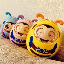 Children tumblle toy newborns rattle the bell and wave the baby to appease the baby tooth gum puzzle early to teach the toy