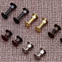 New long assembly Black-to-lock binding rivets for lock primary and secondary pouch screws rivets flat head screws