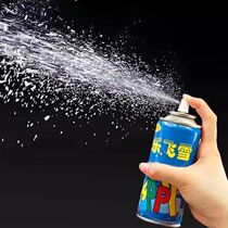 Net Red Emulation Snowflake Spray Snow Jars Foam White Flying Snowshooter Spray Christmas Snowflake Spray Christmas Decorations