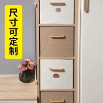 Fabric storage box custom folding finishing box storage basket clothes school wardrobe custom storage box size home