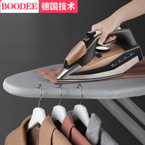 Hot clothes rack ironing board small high-end ironing machine household folding small desktop electric iron pad plate number