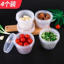 Food storage box egg refrigerator onion garlic ginger preservation box plastic sealed box food home kitchen storage box