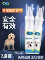 Pooch toilet-inducing agent bowels in position point defecation training toilet liquid pet urinalurine pull poop poo poo