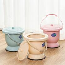 Boys night artifact thickened with lid childrens spittoon home night female pregnant woman bedroom urine bucket night pot potty