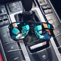 Sunglasses 2019 new trendy men driving trampoline net red Korean version of mens sunglasses trend fashion handsome handsome