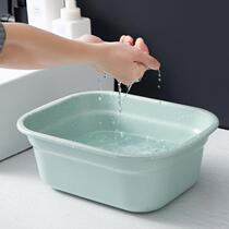 Wash basin dishwash plastic thickness kitchen rectangular housewashing basin large single basin bathroom