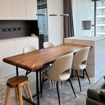 South American Walnut Bottom Tea Table Solid Wood Log Table Tea Table Tea Book Desk