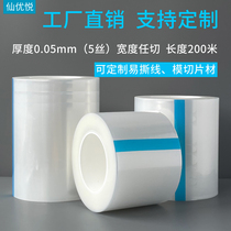 pe mesh film mesh protective film self-adhesive bubble-free acrylic tempered glass lens high-gloss plastic injection molded parts plastic shell ABS mirror PVC board PC board LCD display screen film