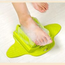 Bathing foot scraper artifact wall suction cup massage foot washing brush back massage mat foot washing artifact washing foot artifact washing feet