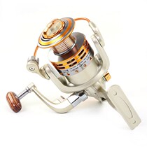 Car disc all-metal fish wheel sea rod winding wheel fish wire rocking wheel spinning wheel fishing wheel sea pole throwing rod throwing rod wheel