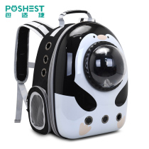 Cat Bag Out Portable Space Cabin Pet Backpack Dog With Double Shoulder Large Capacity Dress Cat School Bag With Cat Litter