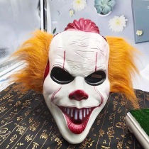 Adult mens and womens horror scare headgear Halloween mask Costume Prom Stage Performance Ghost House Cos Props