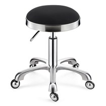 Beauty stool barbershop chair hairdresser rotating lifting round stool nail stool pulley big stool makeup hair salon