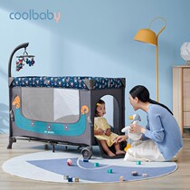 Baby cot newborn multifunction foldable baby bed portable mobile splicing large bed bb bed