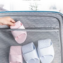Folding slippers can be portable for men and women on business trips one-time bathing traveling beach standing artifact plane anti-skid bath