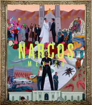 American drama drug lord: Mexico 1-3 season Narcos: Mexico drug lord derivative drama British propaganda poster