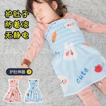 Children sleep to prevent kicking quilt artifact baby baby belly protection in autumn and winter children sleep