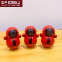 Net Red Machine Cat Hominin Tumbler Blue Fat Child Small Toy Swing Piece Puzzle to Decompress Tumbler Toy