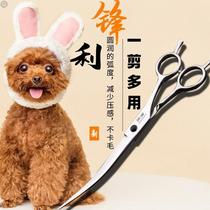 Pet Beauty Scissors Tool Suit Professional Hair Cut Dog Hair Bend Sheen Dog Teddy Haircut Hair Hairdresser