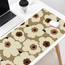 ins wind girls mouse mat oversized cute flowers student office computer keyboard mat waterproof desk mat custom