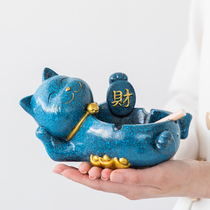 Ashtrays Home Living Room Modern Fashion Creative Tricks Cat Office Anti Fly Ash With Lid Cute Girl Hearts