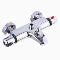 Constant temperature tap Tailuoyang Thermal water sprinkler concealed thermostatic valve bath thermostatic water mixing head dragon full copper