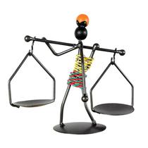 Creative Iron Art Incense Candle Totai Household Glass Candle Holder Pendulum Pieces Nordic Romantic Table Candlelight Dinner Props